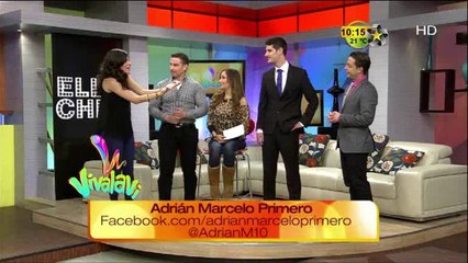 Adrián Marcelo Primero en vivalavi