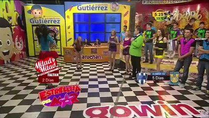 La hermana perdida de Estrellita enseña a las meseritas, a Mario y a Brandon a modelar