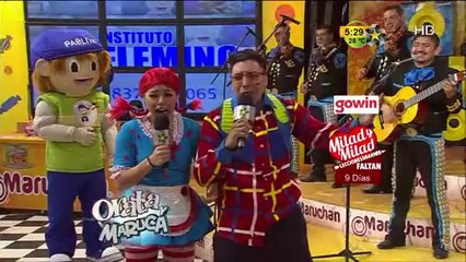 Cipriano canta con mariachi en Acábatelo