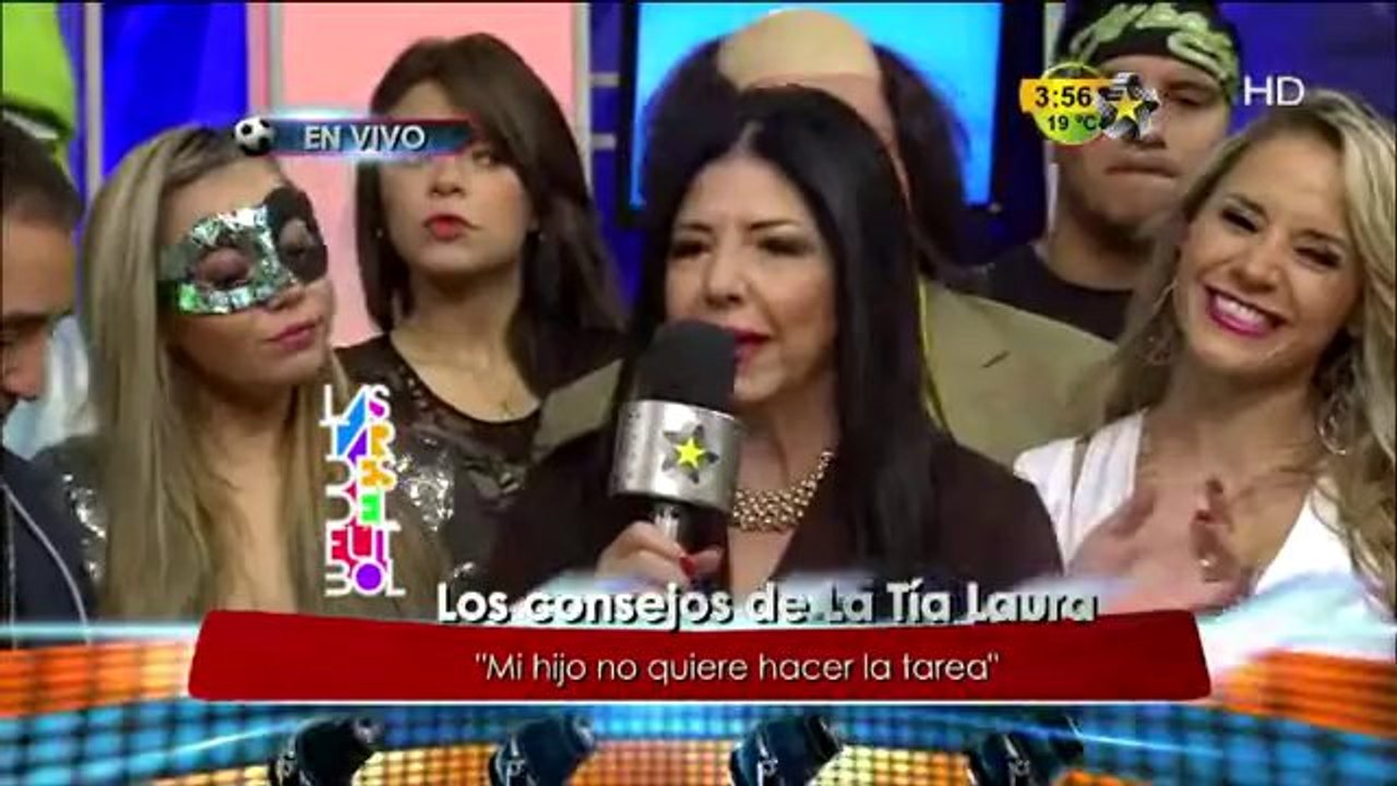 Los consejos de La Tía Sonia Laura en Las Tardes del Futbol