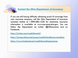 Tips for those waiting to receive proof of insurance coverage