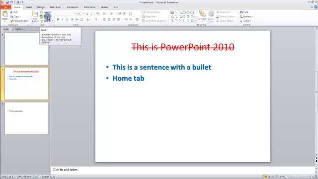 Lesson 02.3 Applying Slide Layout - MS PowerPoint Urdu and Hindi language by Microsoft Office Power Point 2010 free online video Training Tutorials
