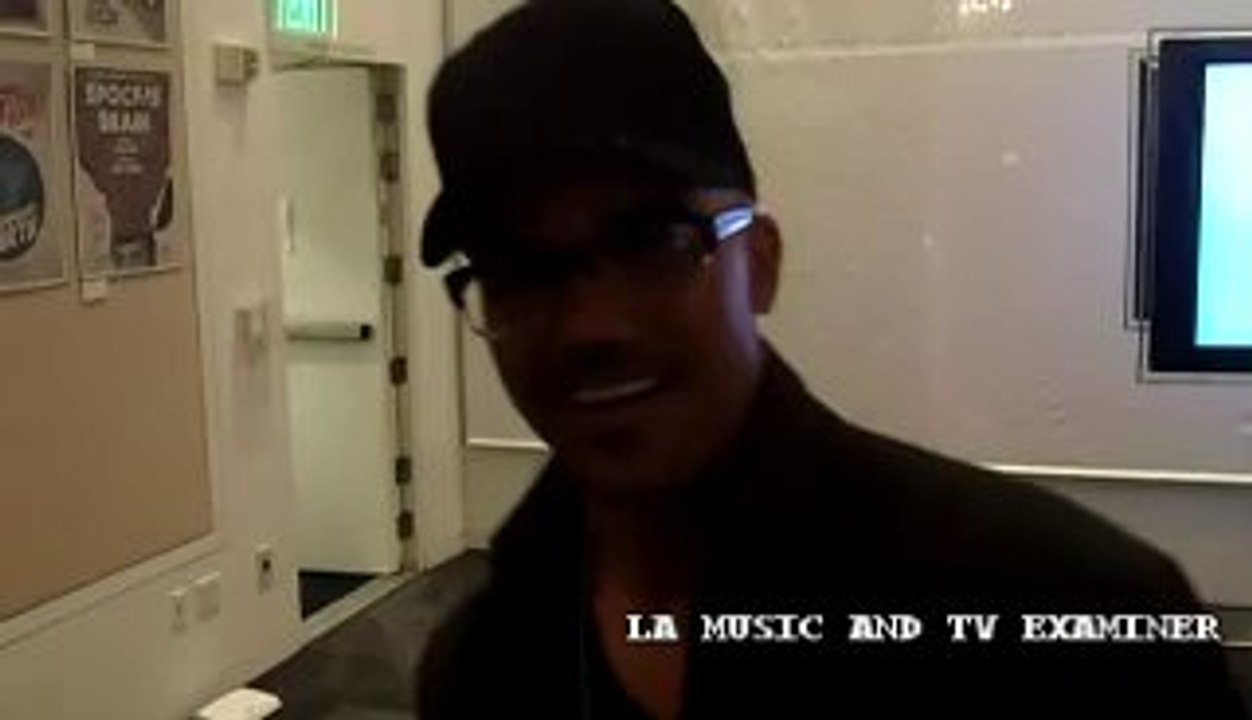 Justice League: War Premiere --  Shemar Moore Interview