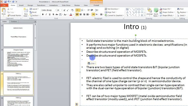 Lesson 04.3 Cutting, Copying and Paste - MS PowerPoint Urdu and Hindi language by Microsoft Office Power Point 2010 free online video Training Tutorials