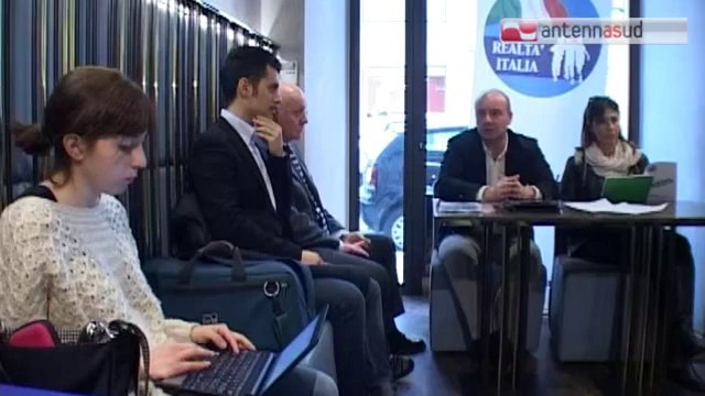 TG 03.02.14 Olivieri presenta il programma elettorale di Realtà Italia