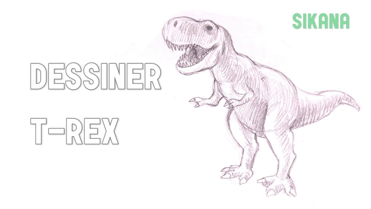 Comment dessiner un T-Rex