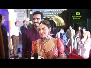 Red Carpet - Sangeet of Ahana Deol & Vaibhav Vora