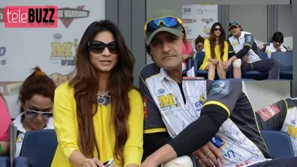 Armaan & Tanisha CAUGHT getting COZY in Dubai at CCL MATCH