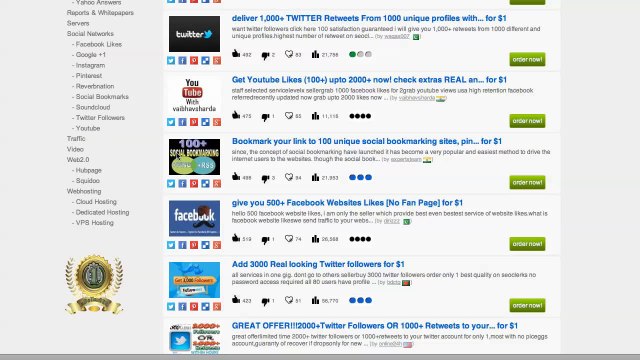 aDollarSEO.com | Thousands of TOP Selling SEO & Social Media Services for $1 Dollar