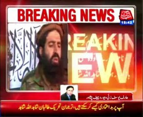 Maulana Sami ul Haq talks to media 2