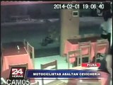 VIDEO: cámaras de seguridad registran asalto en cebichería en Piura