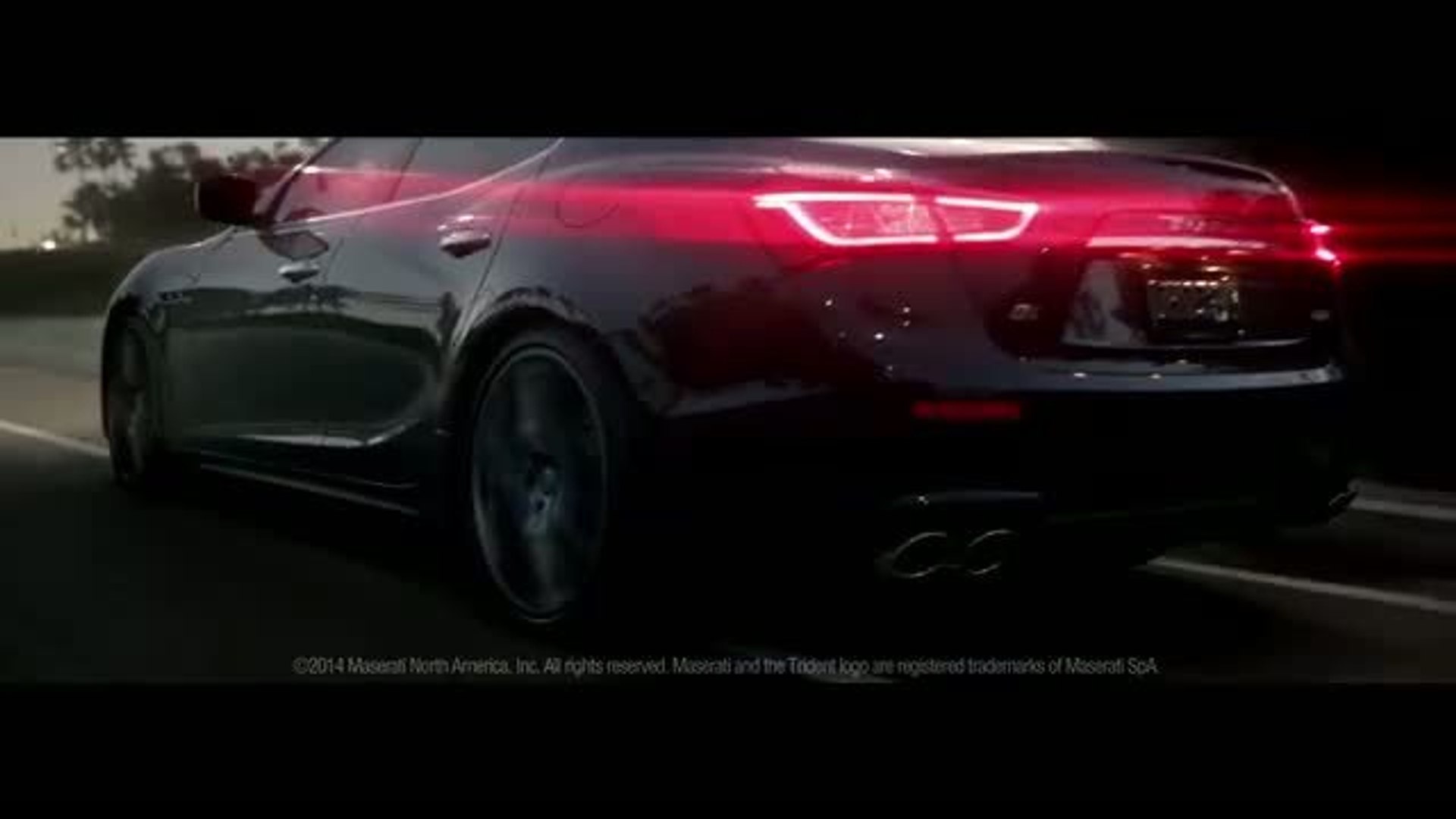 ⁣Superbowl : la Maserati Ghibli, première italienne présentée durant la pause
