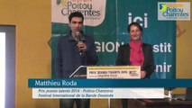 Interview de Matthieu RODA, lauréat 2014 du Prix Jeunes Talents Poitou-Charentes au Festival international de la Bande Dessinée d'Angoulême