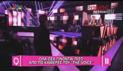 Στα παρασκήνια του "The Voice"