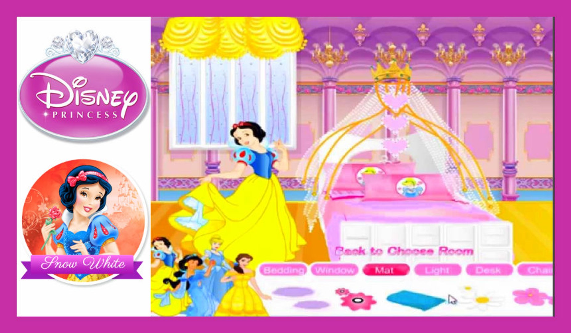 Disney Princess Room Decoration Game