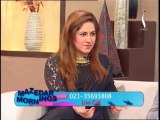 Mazedar Morning with Yasmin Mirza on Indus TV 04-02-14 part 03