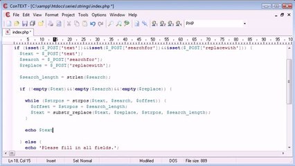57 - Creating a Find and Replace Application Part Final on Gegasoft