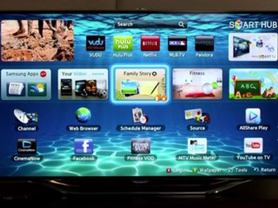 Gesture Control on the Samsung Smart TV ES8000
