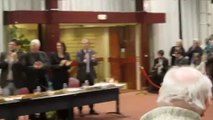 Ronchin : standing ovation pour le maire à la fin de son dernier conseil municipal