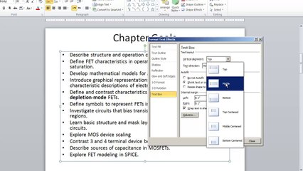 Lesson 05.2 Setting Text Box Options - MS PowerPoint by Microsoft Office Power Point 2010  free online video Training Tutorials Urdu and Hindi language