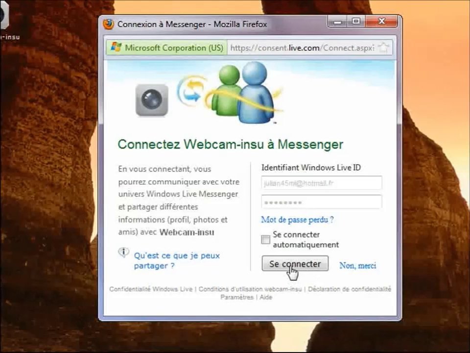 Webcam-insu, il y en a qui n'ont pas de chance !!