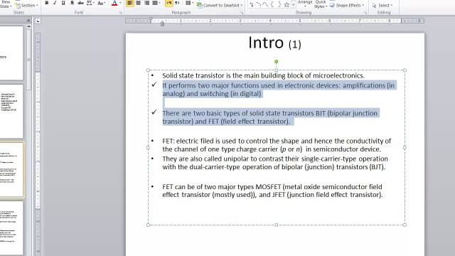 Lesson 05.7 Applying Custom Bullets and Numbering - MS PowerPoint by Microsoft Office Power Point 2010 free online video Training Tutorials Urdu and Hindi language