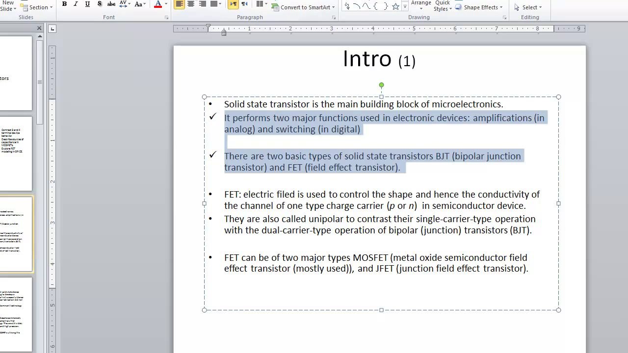 Lesson 05.7 Applying Custom Bullets and Numbering - MS PowerPoint by Microsoft Office Power Point 2010  free online video Training Tutorials Urdu and Hindi language