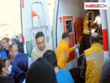 Ağrı'da Polis Aracı Devrildi