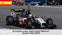 Entretien avec Jean-Louis Moncet sur les essais F1 de Jerez 2014