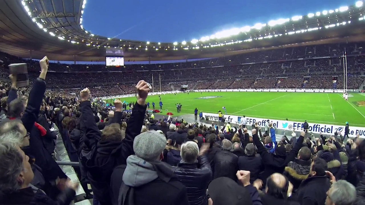 RUGBY FRANCE ANGLETERRE 2014 Tournoi des 6 Nations Stade de france GoPro HD
