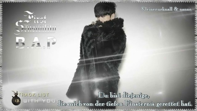 B.A.P - With You k-pop [german sub] [First Sensibility]