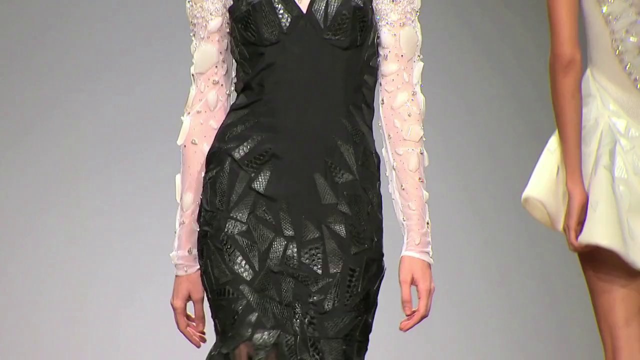 Couture Spring Summer 2014 "Light & Shadow" from ON AURA TOUT VU by Yassen Samouilov & Livia Stoianova Haute Couture Fashion Week Paris