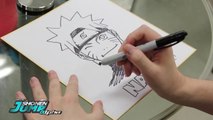 NARUTO  Masashi Kishimoto OFFICIAL Creator Sketch Video by SHONEN JUMP Alpha