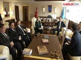 Bakan Çelik, Türkmen mevkidaşı ile görüştü -