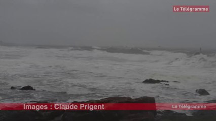 Finistère. Le vent déjà très fort dans le sud