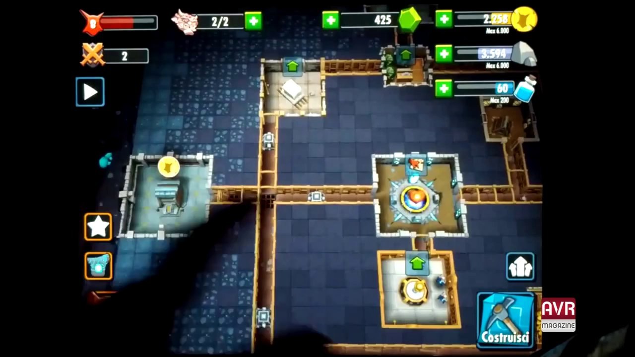 Dungeon Keeper  gioco strategico in tempo reale per dispositivi Android e iOS - AVRmagazine.com