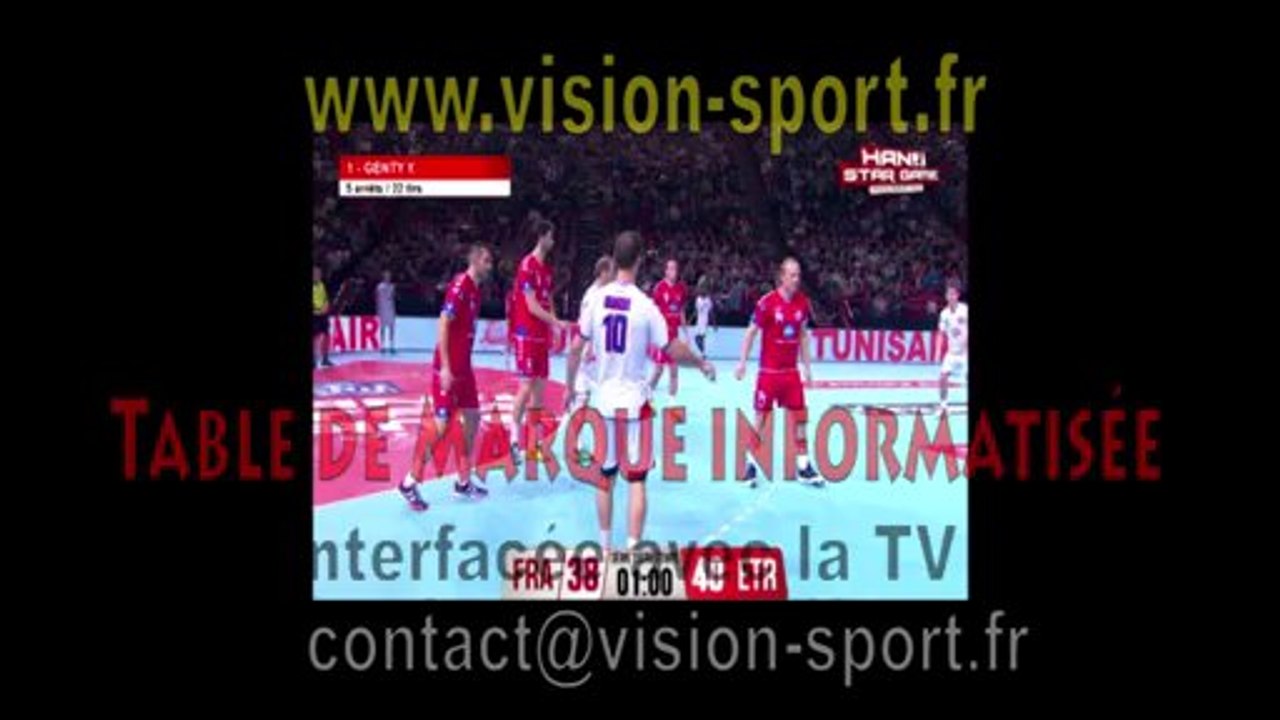 Table de Marque Handball informatisée