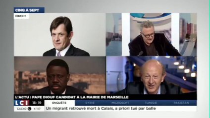 Pape Diouf et Bennahmias chez Field #Marseille2014 en duplex - projet municipal