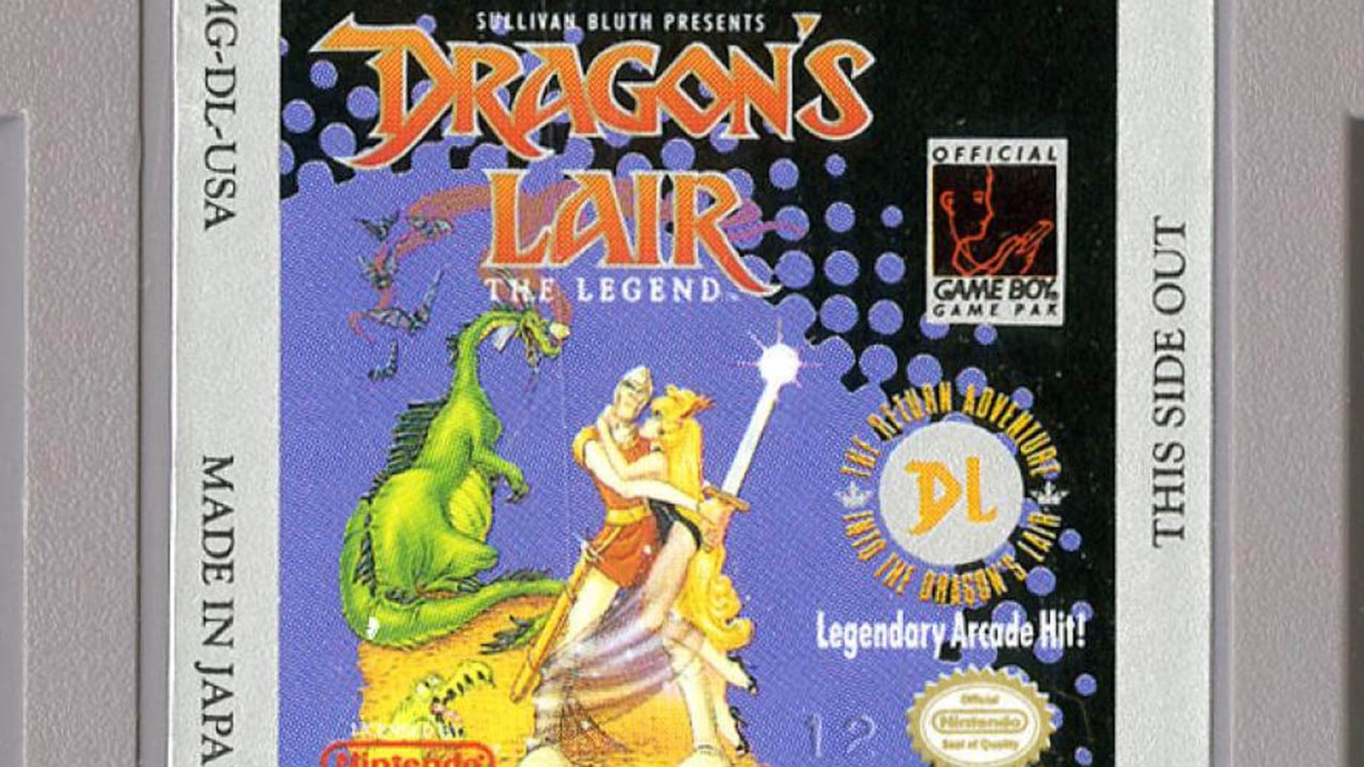 ⁣Classic Game Room - DRAGON'S LAIR: THE LEGEND review for Game Boy