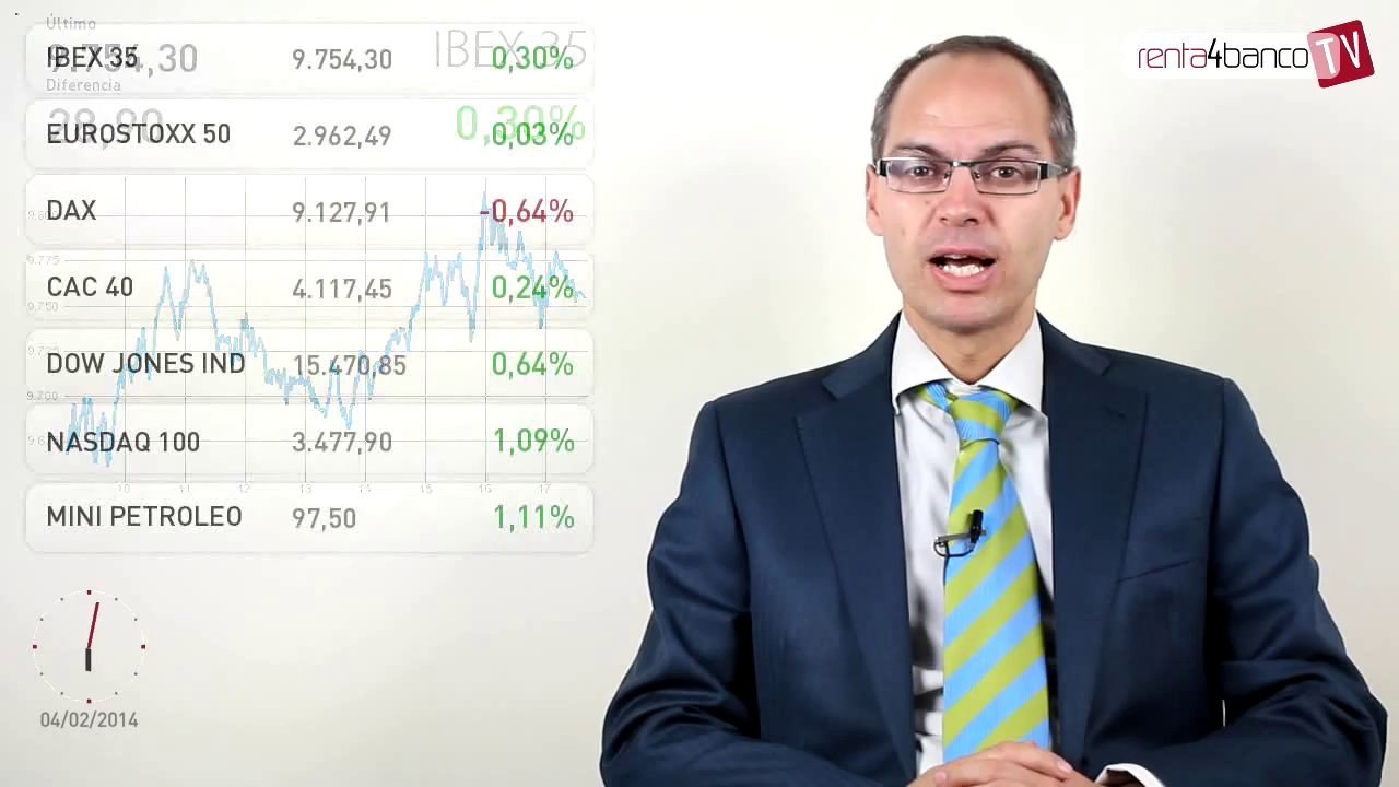 04.02.14 · Jornada de volatilidad - Análisis del cierre de sesión de las bolsas