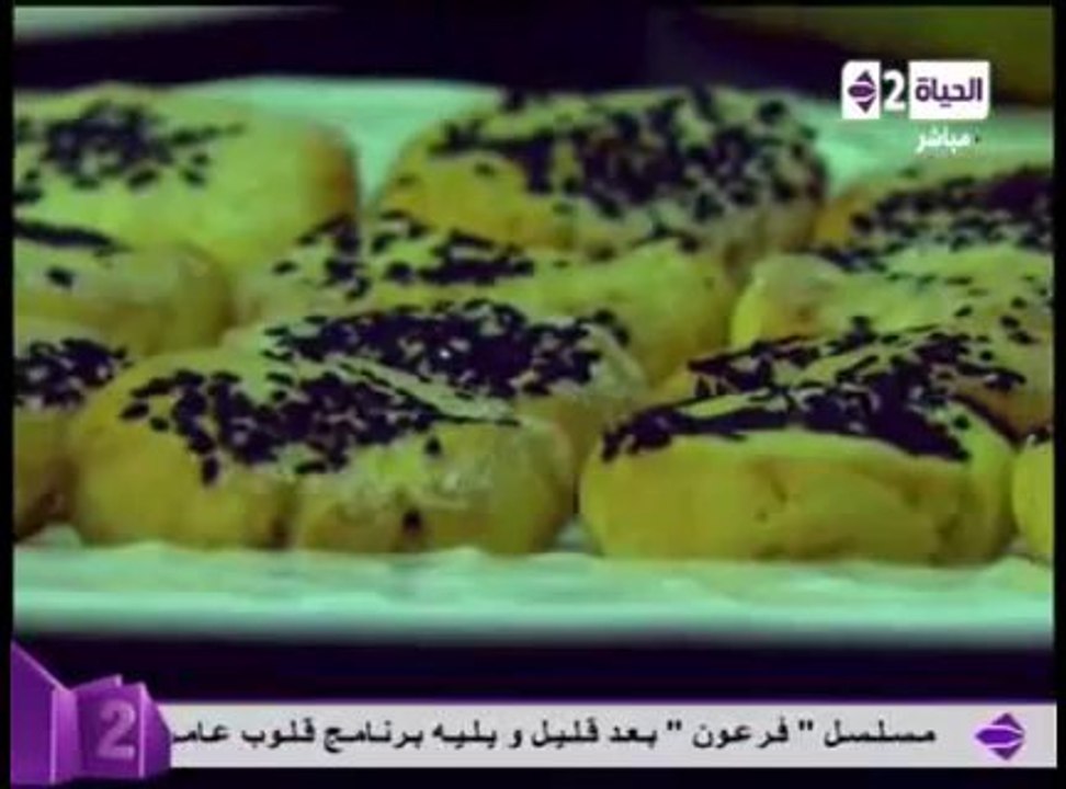 بسكوت الباباز ودقيق الأرز - الشيف محمد فوزى - سفرة دايمة