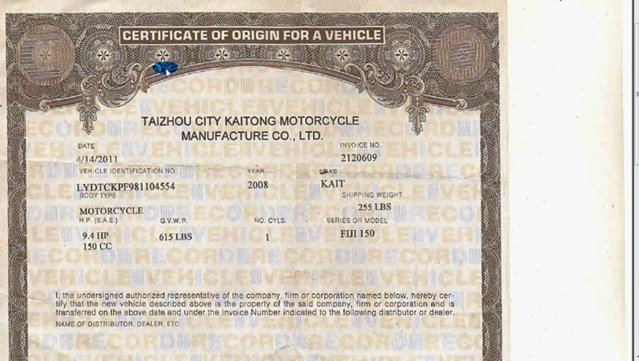 proof your vehicle is trades on commerce and what a true MCO looks like.avi