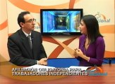 Entrevista sobre Afiliación oligatoria ara trabajadores independientes.