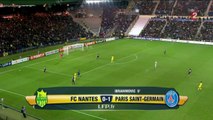 FC Nantes - Paris Saint Germain 0-1 - L'incroyable lob de Zlatan Ibrahimovic - Coupe de la ligue