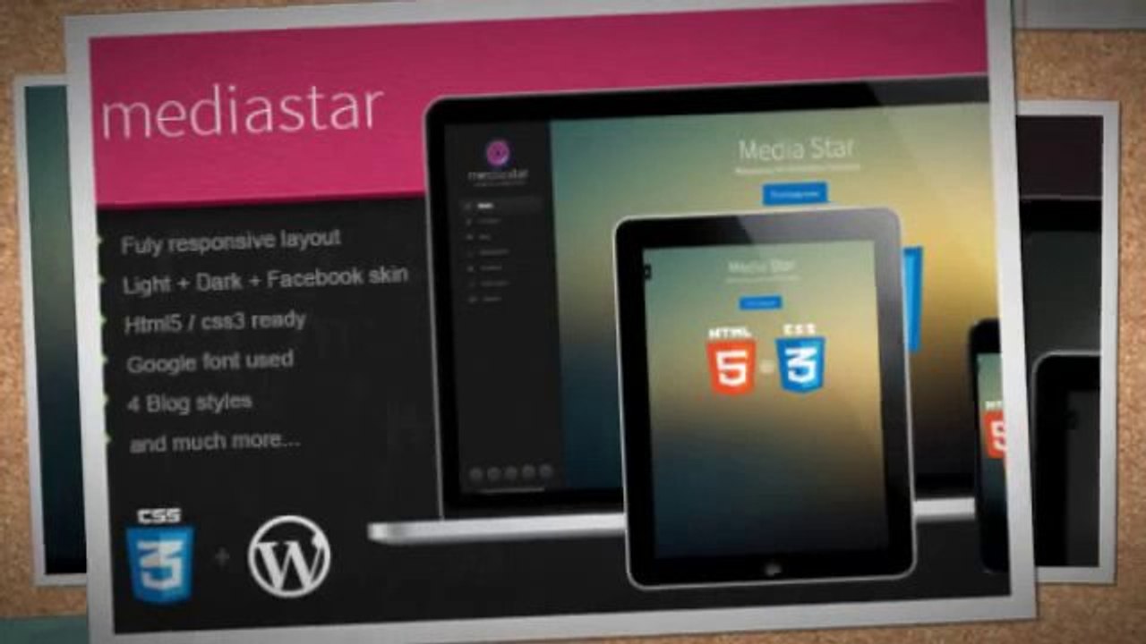 Mediastar Creative WordPress Portfolio Theme Download