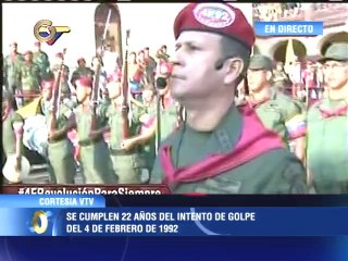 Maduro llega al Museo Histórico Militar para conmemorar los 22 años del 4-F de 1992