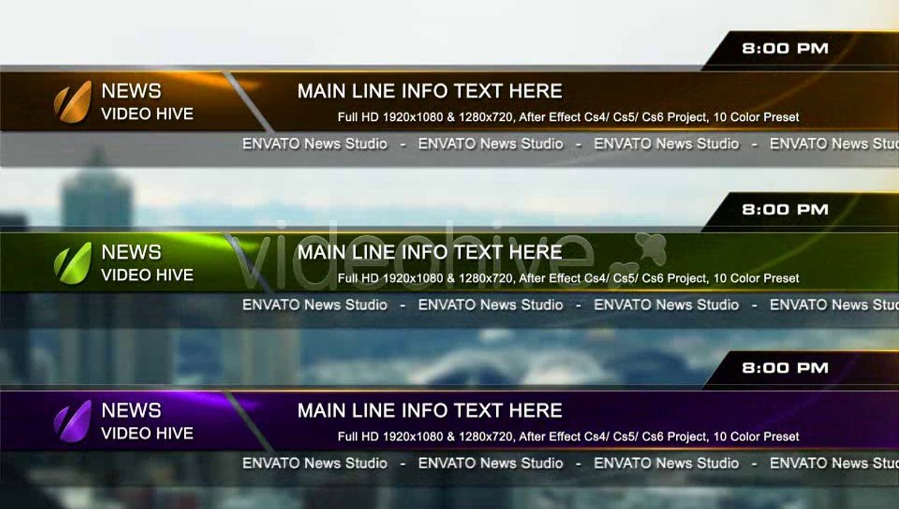 News Lower Third