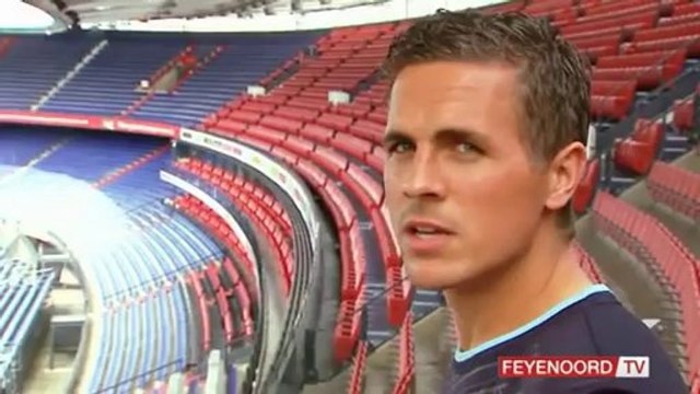 07-09-2012 Verhoek tevreden over zijn eerste dagen in de Kuip