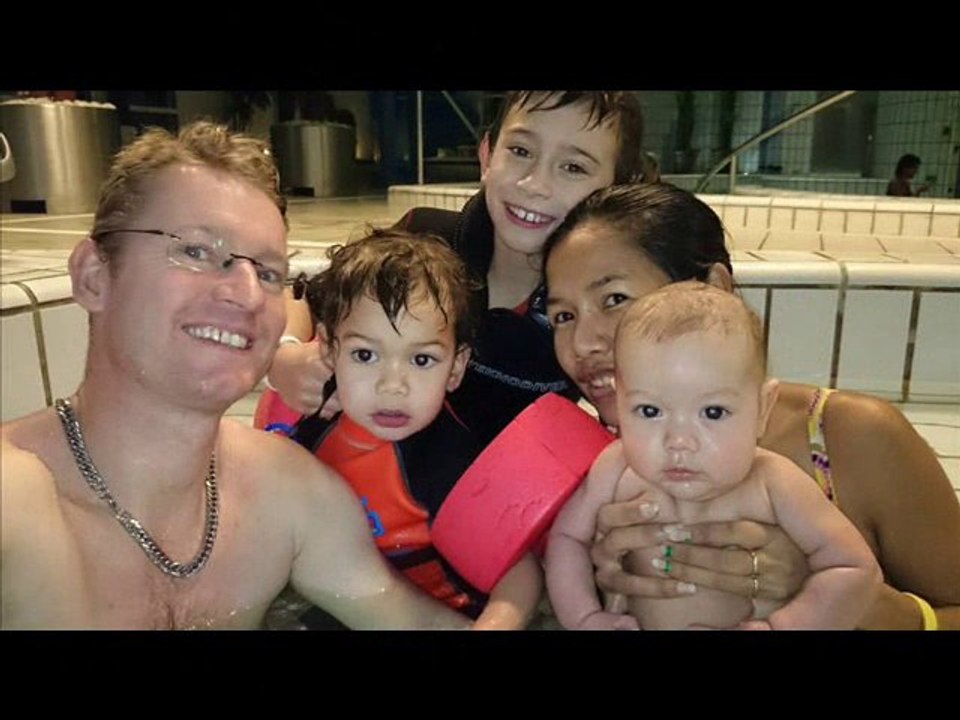 Sylvester at swimmingpool for First time 03.02.2014.