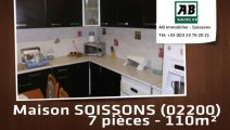 A vendre - maison - SOISSONS (02200) - 7 pièces - 110m²